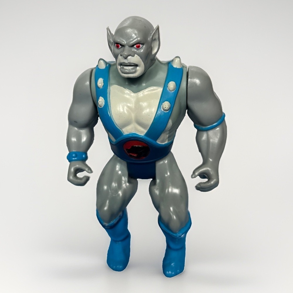 Vintage Original 1985 LJN Thundercats Panthro Works Action Figure Telepix T.Wolf